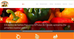 Desktop Screenshot of frutasdocavado.com